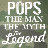 Pops The Man Myth Legend Legacy Tie Dye Trucker Hat