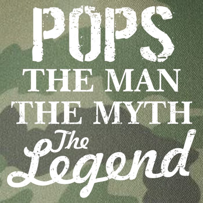 Pops The Man Myth Legend Legacy Tie Dye Trucker Hat