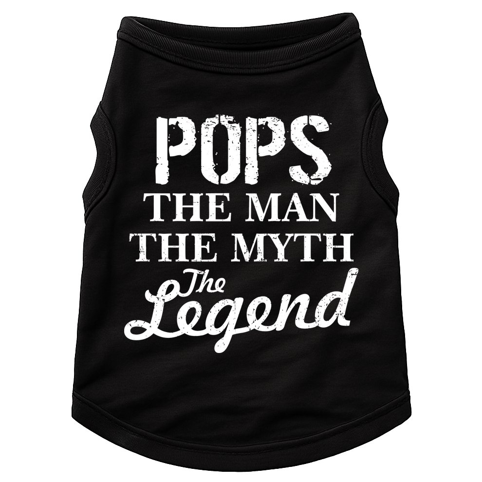 Pops The Man Myth Legend Doggie Tank