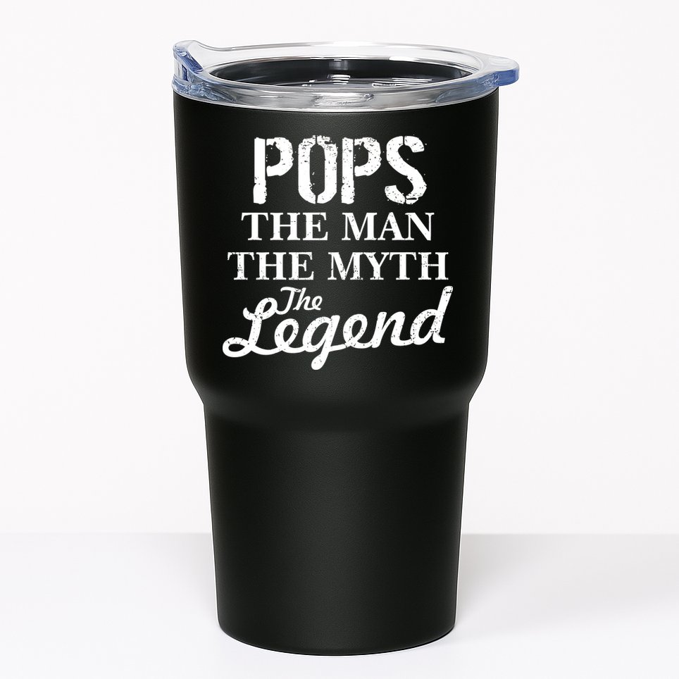 Pops The Man Myth Legend Tumbler