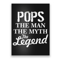 Pops The Man Myth Legend Poster