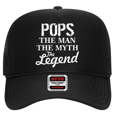 Pops The Man Myth Legend Trucker Hat