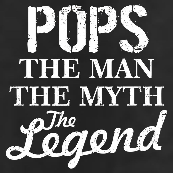 Pops The Man Myth Legend Golf Towel