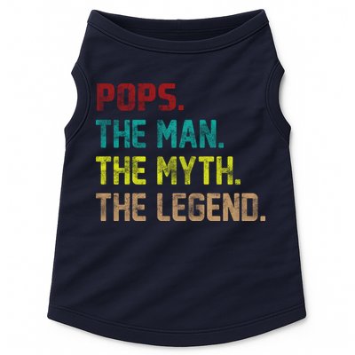 Pops The Man the Myth the Legend Doggie Tank