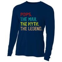 Pops The Man the Myth the Legend Cooling Performance Long Sleeve Crew