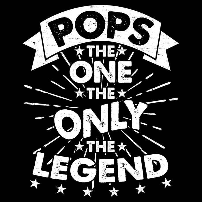 Pops The One The Only The Legend Performance Shirt