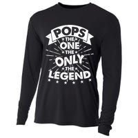 Pops The One The Only The Legend Cooling Performance Long Sleeve Crew