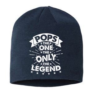 Pops The One The Only The Legend Sustainable Beanie