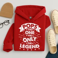 Pops The One The Only The Legend Hoodie