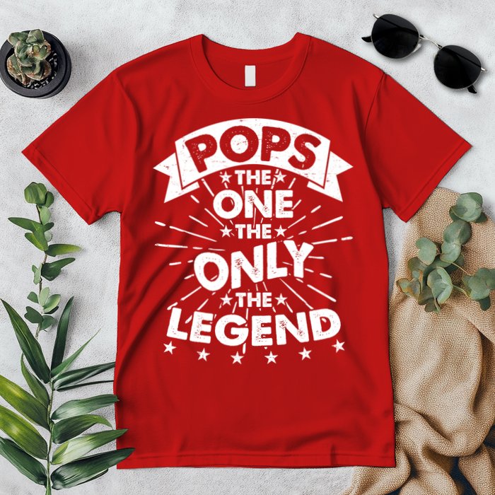 Pops The One The Only The Legend Premium T-Shirt
