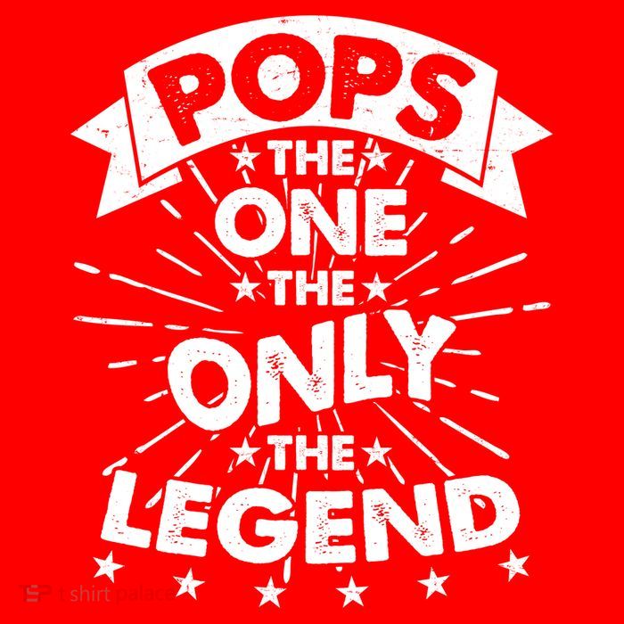 Pops The One The Only The Legend 25L Jumbo Tote