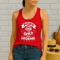 Pops The One The Only The Legend Womens Tank Top