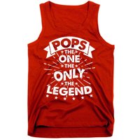 Pops The One The Only The Legend Tank Top