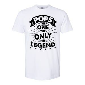 Pops The One The Only The Legend Softstyle CVC T-Shirt