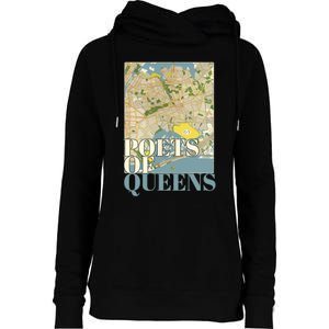 Poets Of Queens Womens Funnel Neck Pullover Hood