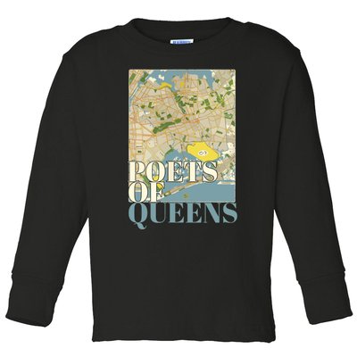 Poets Of Queens Toddler Long Sleeve Shirt