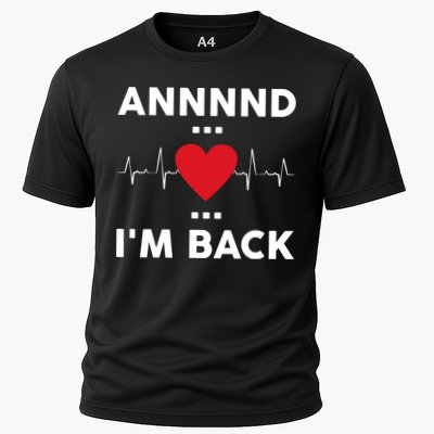 Post Operation Red Heart Back Open Heart Surgery Warrior Gift Performance Shirt