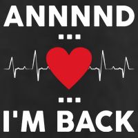 Post Operation Red Heart Back Open Heart Surgery Warrior Gift Golf Towel