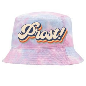 Prost Oktoberfest Retro Groovy Tie-Dyed Bucket Hat