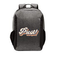 Prost Oktoberfest Retro Groovy Vector Backpack