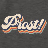 Prost Oktoberfest Retro Groovy Vector Backpack