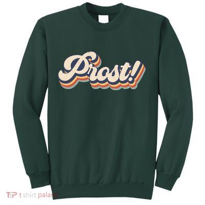 Prost Oktoberfest Retro Groovy Sweatshirt