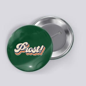 Prost Oktoberfest Retro Groovy Button