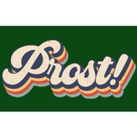 Prost Oktoberfest Retro Groovy Bumper Sticker