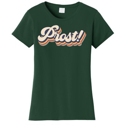 Prost Oktoberfest Retro Groovy Women's T-Shirt