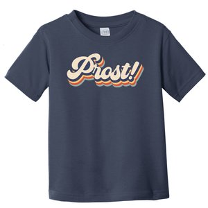 Prost Oktoberfest Retro Groovy Toddler T-Shirt