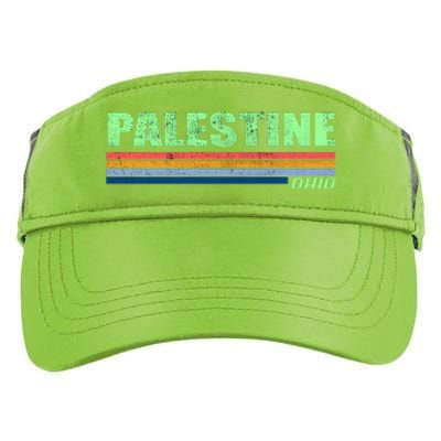 Palestine Ohio Retro Adult Drive Performance Visor