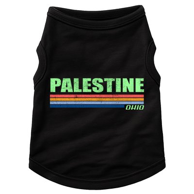 Palestine Ohio Retro Doggie Tank