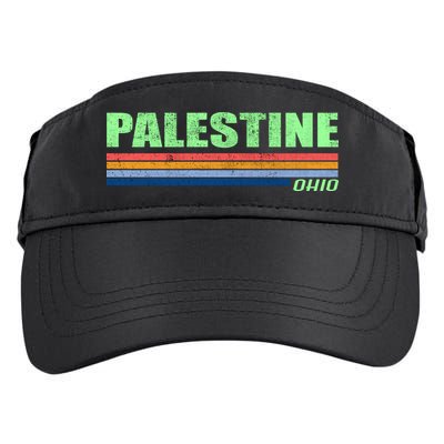 Palestine Ohio Retro Adult Drive Performance Visor