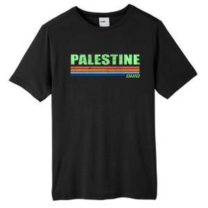 Palestine Ohio Retro Tall Fusion ChromaSoft Performance T-Shirt