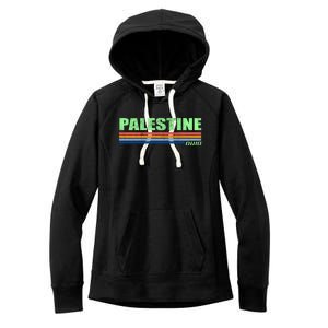 Palestine Ohio Retro Women's Fleece Hoodie