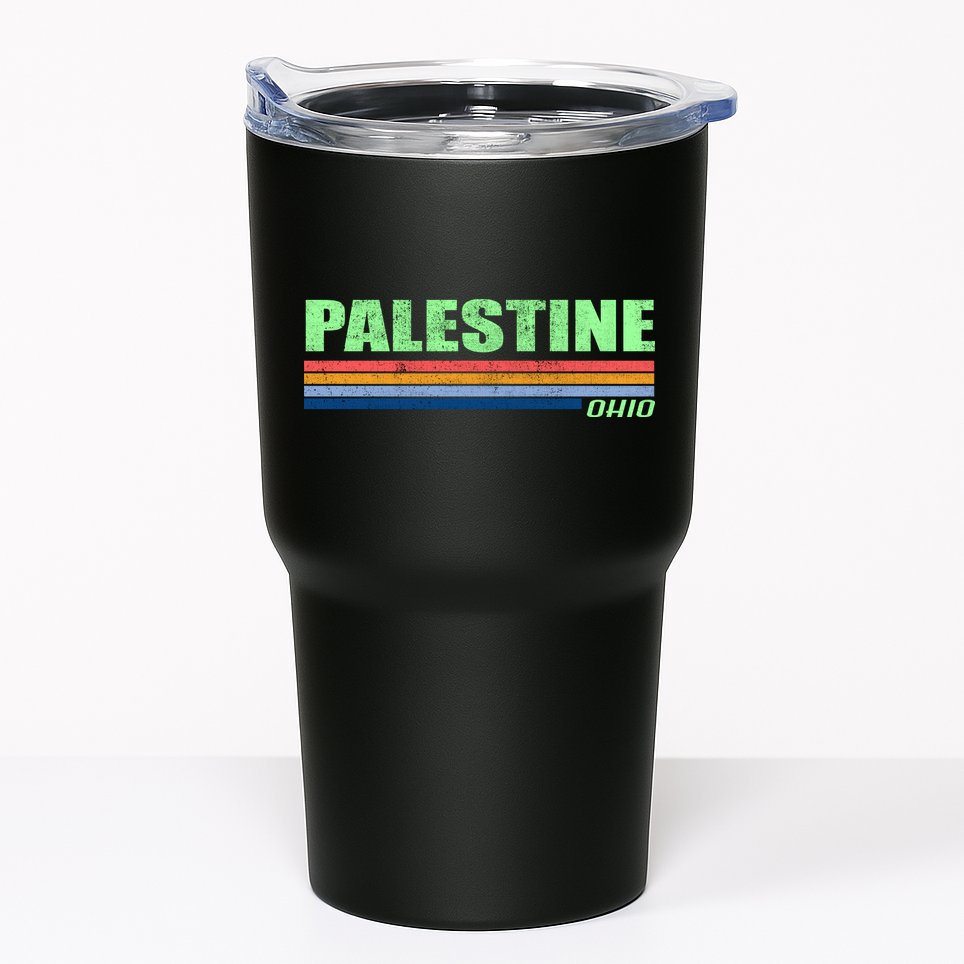 Palestine Ohio Retro Tumbler