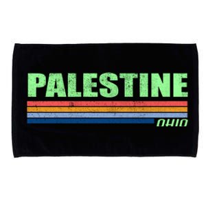 Palestine Ohio Retro Microfiber Hand Towel