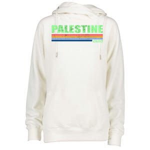 Palestine Ohio Retro Womens Funnel Neck Pullover Hood