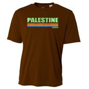 Palestine Ohio Retro Cooling Performance Crew T-Shirt