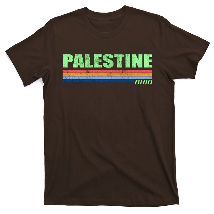 Palestine Ohio Retro T-Shirt