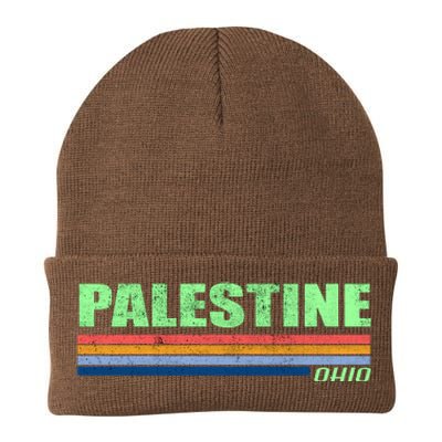 Palestine Ohio Retro Knit Cap Winter Beanie