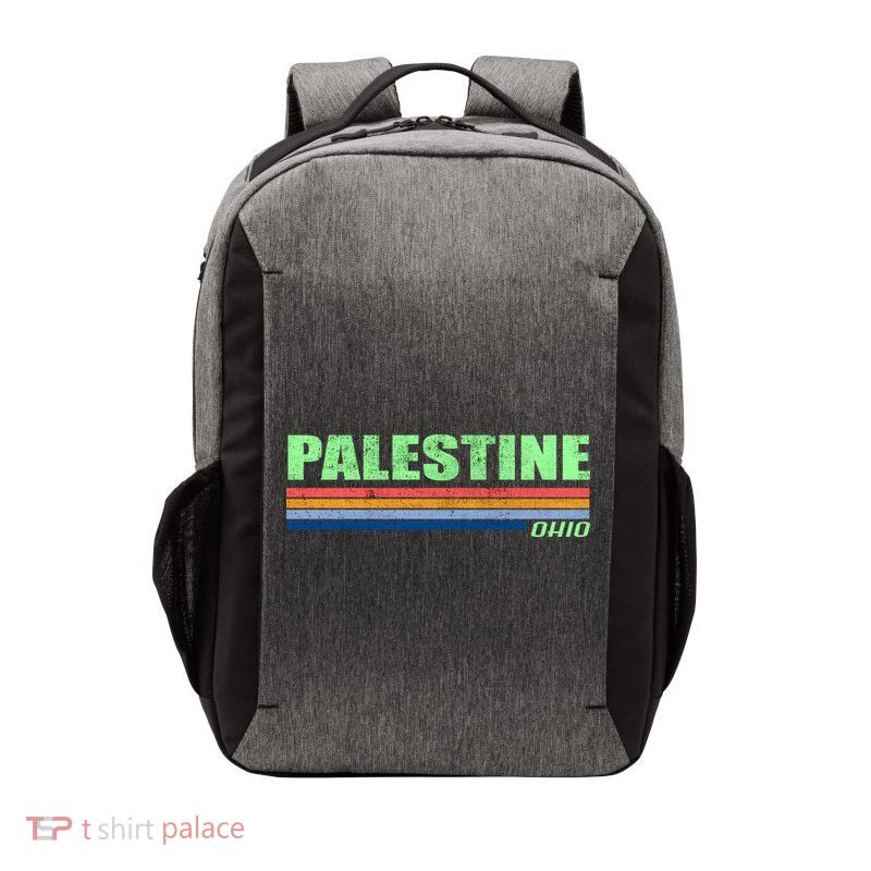 Palestine Ohio Retro Vector Backpack