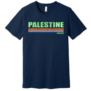 Palestine Ohio Retro Premium T-Shirt