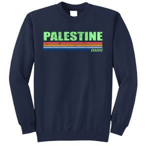 Palestine Ohio Retro Tall Sweatshirt