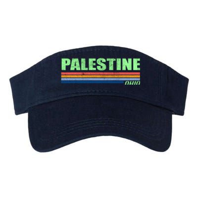 Palestine Ohio Retro Valucap Bio-Washed Visor