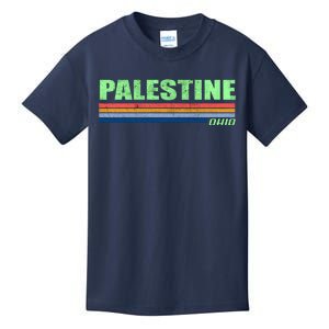 Palestine Ohio Retro Kids T-Shirt