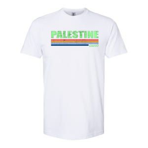 Palestine Ohio Retro Softstyle CVC T-Shirt