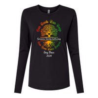 Personalize Our Roots Run Deep Family Reunion Custom Womens Cotton Relaxed Long Sleeve T-Shirt