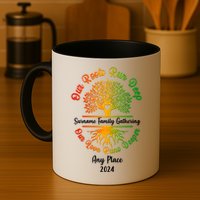 Personalize Our Roots Run Deep Family Reunion Custom Mug