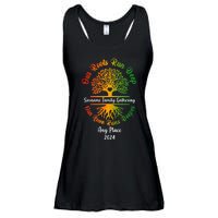 Personalize Our Roots Run Deep Family Reunion Custom Ladies Essential Flowy Tank